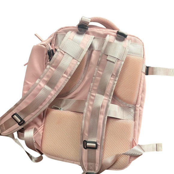 Light Pink Travel Backpack - Picture 4 of 6